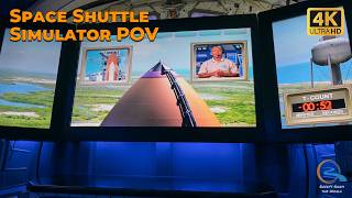 Atlantis Launch Experience — Full Space Shuttle Flight Simulator at Kennedy Space Center in 4K