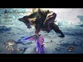 mhw i　「終焉と云う名の金色」激昂したラージャン　9分12秒　大剣