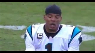 Cam Newton Not Pleased Angry During Timeout vs Seahawks, Drops F-Bomb