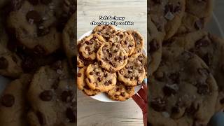 The best soft \u0026 chewy cookies in the air fryer #shorts #easyrecipe