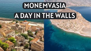 Monemvasia, Greece | A Day From INSIDE THE CASTLE WALLS! | Van Life Greece