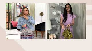 Aimee Kestenberg Lucy Convertible Leather Mini Satchel on QVC