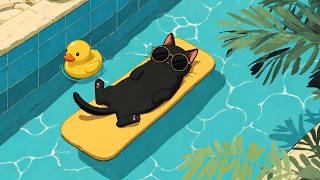 Cat Jazz & Relax | Summer Night LoFi Jazz for Deep Relaxation