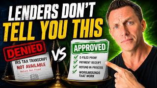 How To Get Around Missing IRS Transcripts For Your Mortgage!