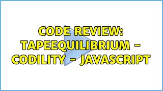 Code Review: TapeEquilibrium - codility - JavaScript