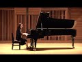 中村　早希　バッハ 半音階的幻想曲とフーガ　bwv903 第8回東京国際ピアノコンクール本選