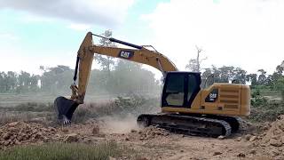 CAT320 NEXT GEN บุงกี๋ 1.2 คิว 158 แรงม้า ยังลอกนา ฝุ่นกระจาย VICTOR 500 ดั้มแรง excavator EP.6898