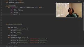 DearPyGui Example: Smart Table using managed columns