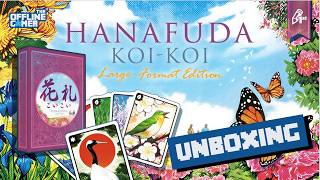 Hanafuda Koi-Koi Unboxing 🌸🎴 A Stunning Japanese Card Classic Reimagined!