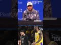 Steph Curry hilariously explains viral video of why LeBron James followed him to the bench | NBCSBA