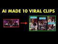 FREE Generative AI video Tool To Make VIRAL Clips ( Opus clip Alternative)