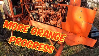 More Orange progress: ALLIS CHALMERS 200 work continues