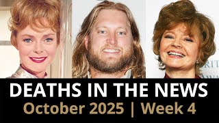 Who Died This Week | October 2025 #4 Celebrity Deaths & More