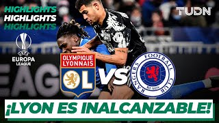 Highlights | Lyon vs Rangers | UEFA Europa League 21/22 - J6 | TUDN