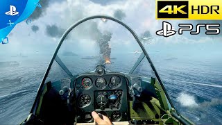 Call of Duty: Vanguard - Fighter Planes Dog Fighting Gameplay (PS5 4K HDR 60FPS)