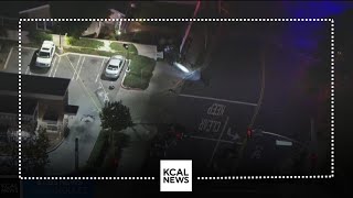 Investigation underway after multi-car crash caused car to veer into home in Pomona