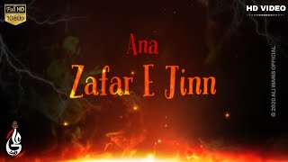 ZAFAR E JINN | Mesum Abbas | WhatsApp Status | Jafar e Jin | Zafar Jin Noha | By Ali Waris Official