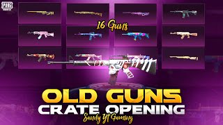 Cyber Famous Firearms | 16 UPGRADE GUNS ARE BACK - CRATE OPENING PUBGMOBILE/BGMI Private