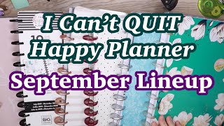 I COULDN'T Do It! Getting Rid of My Happy Planners // September Lineup Happy Planner BIG