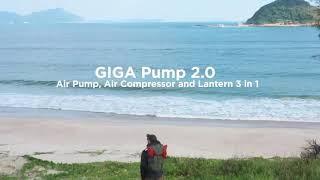 GIGA Pump 2.0 Mini Air Pump For Mattress Mat Camping Outdoor