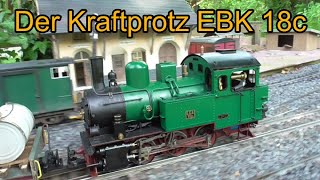 LGB Akku/RC BKB Echtdampf Gartenbahn - Reppingen`s EKB 18c, \