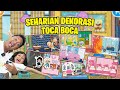 SEHARIAN LEIKA FULL DEKORASI KAMAR WARNA 😍🤩 DEKORASI KAMAR SERBA WARNA-WARNI [TOCABOCA INDO]