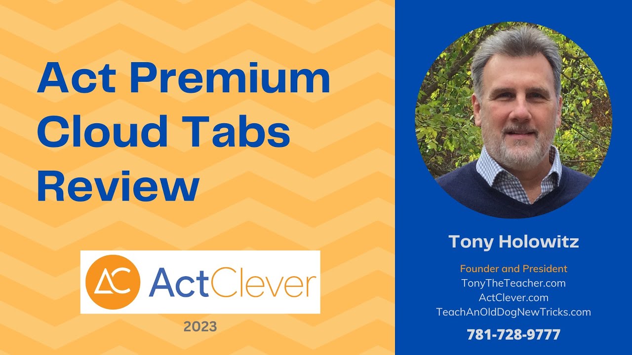 Act Premium Cloud Tabs Review Daily Skills Youtube