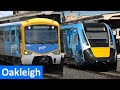 Trains at Oakleigh (ft last regular Siemens) - Melbourne Transport