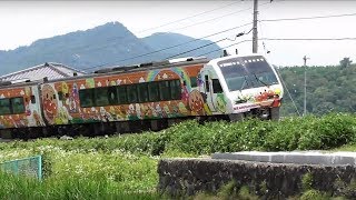 JR四国　土讃線　2000系気動車　特急「南風」アンパンマン列車　多度津駅－塩入駅