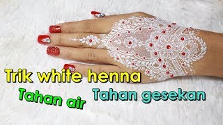 About WHITE HENNA/MEHNDI by @hikmahapril_