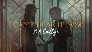 Vi and Caitlyn Edit/AMV - ARCANE Season 1 & 2 - I Can't Hear It Now