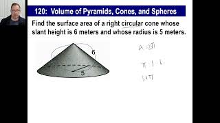 Saxon Math - Pre-Algebra 1/2: 3rd Edition (Lesson 120) - Volume of Pyramids, Cones, and Spheres