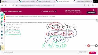 Review for Module 3 Test Part 3