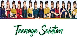 Morning Musume '21 (モーニング娘。'21) Teenage Solution // Colour Coded Lyrics