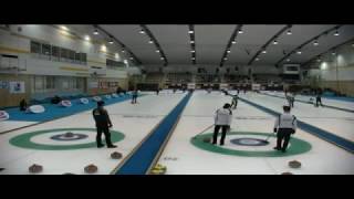 競技３　女子予選　札幌協会 vs. チーム軽井沢（第３７回全農日本カーリング選手権大会）