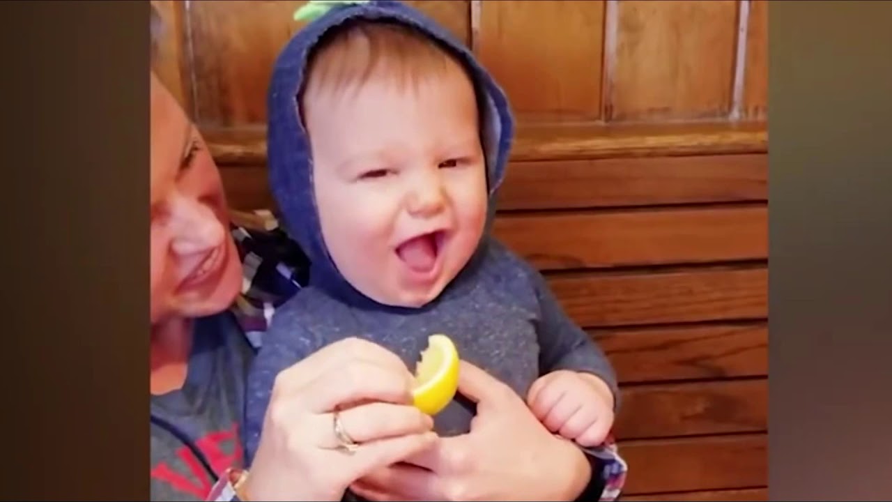 Babies Eating Lemons For The First Time Compilation _ Funny Kids Videos ...