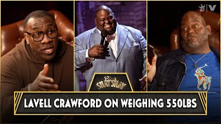 Lavell Crawford On Weighing 550lbs, Getting Kicked Off Plane, McDonald's Order & Fast Food Tricks
