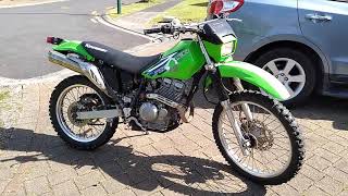 NZ Kawasaki KL250 Stockman idle