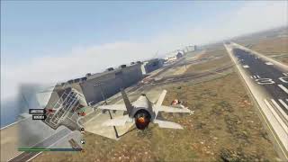 Some jet n plane fight in gta v with couple of 1984 airwolf music