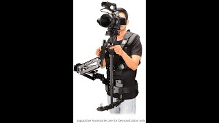 Galaxy Dual Arm and Vest Body Mounted Steadycam for Handheld Stabilizer for Video Camera Camcorder