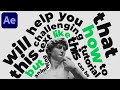 Typography Motion Graphics Animation in After Effects - After Effects Tutorial - Kinetic Typography