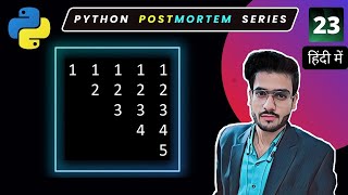 Star Patterns Python Program #23 | Star Patterns python playlist