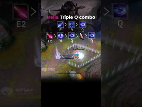 How to do it: Irelia Triple Q Combo #shorts