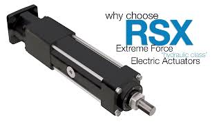 RSX Extreme Force, Hydraulic Class Electric Actuator