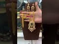 1690 rs free shipping whatsapp 7013573487 one gram gold chandraharam chain with pendant earrings