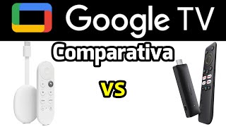 Comparativa Google TV OS Chromecast 4 vs Realme Stick 4k Mejor dispositivo con Google TV Best Device
