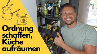 Küche aufräumen \u0026 Ordnung schaffen. Putzmotivation. Clean with me!