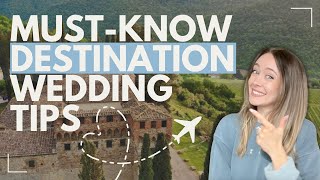 How to Plan a Destination Wedding WITHOUT GETTING SCAMMED