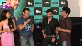 'Jumme Ki Raat' Song Launch Of The Film  KICK' With Salman Khan, Jacqueline, Himesh
