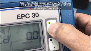 Repaired and Tested EPC 30 - A Control by Nordson, At ACCU